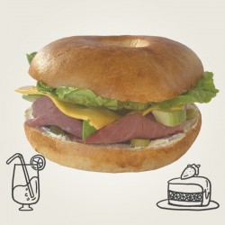 Menu Bagel Pastrami