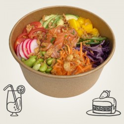 Composez votre menu Poke Bowl Saumon